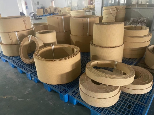 Customized Yellow Anchor Winch Lining Blocks Untuk Industri Minyak Dan Gas
